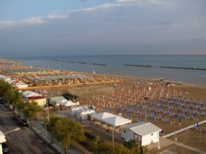 Veduta della spiaggia - balcone